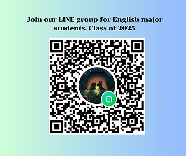 Join our Line Group, Class of 2025